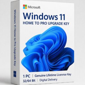 windows 11 home to pro upgrade (32/64 bit)